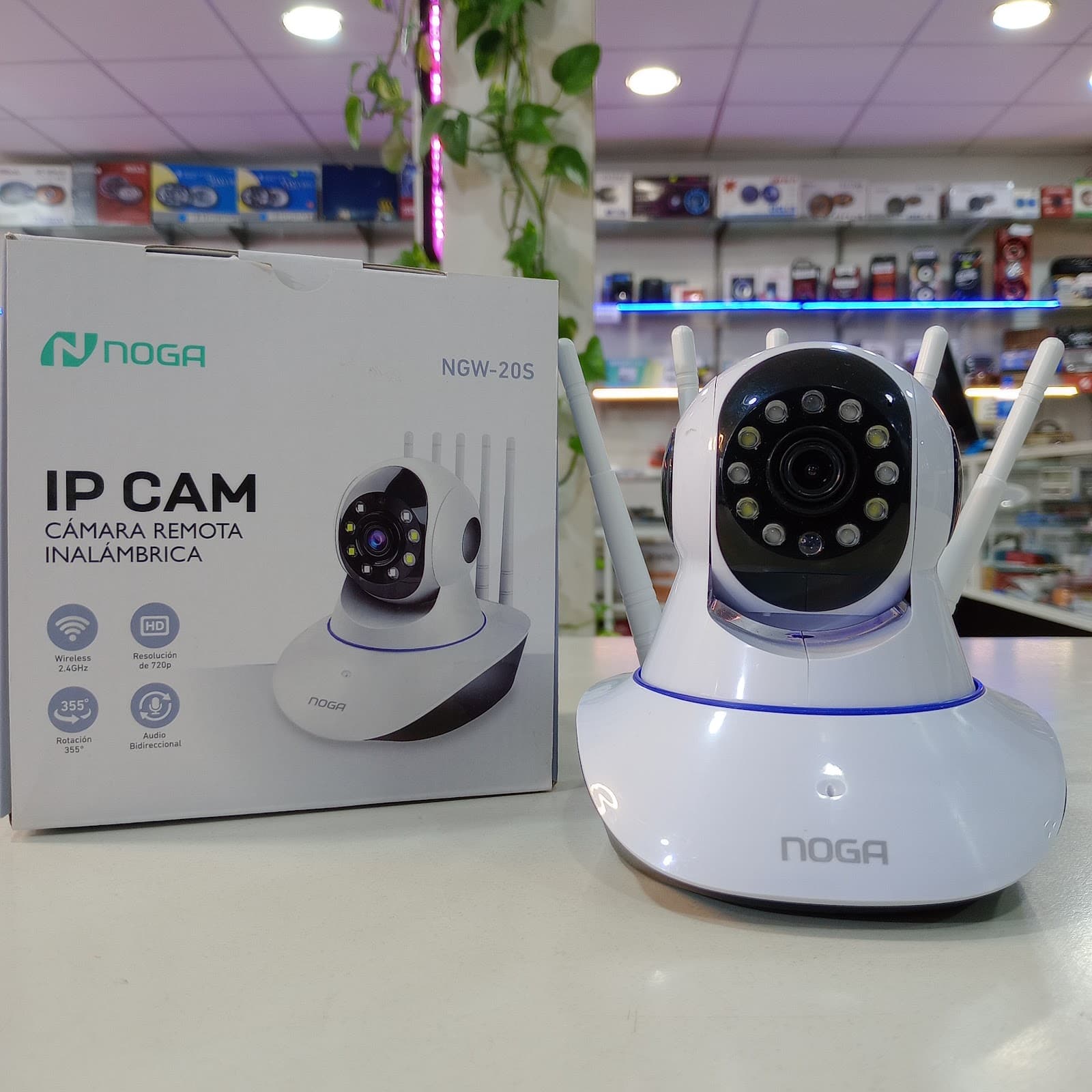 Camaro IP noga ngw20s 4 antenas 2