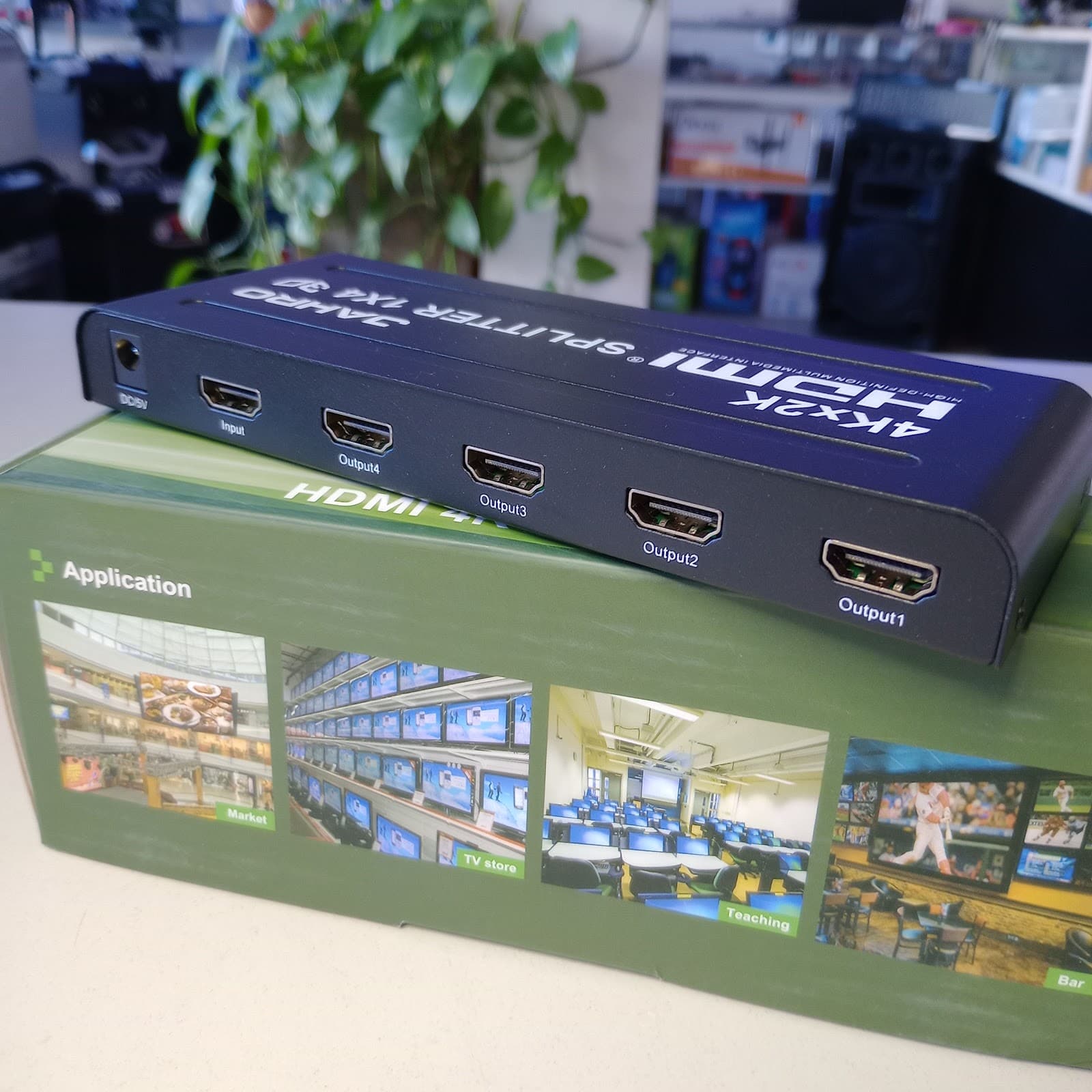 spliter hdmi jahro 3592 1x4 2